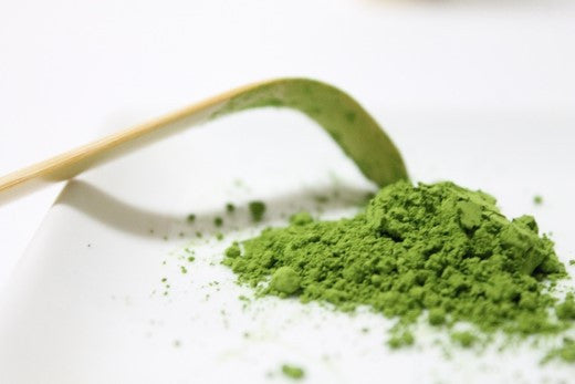 Grinding Japanese Matcha Green Tea Powder