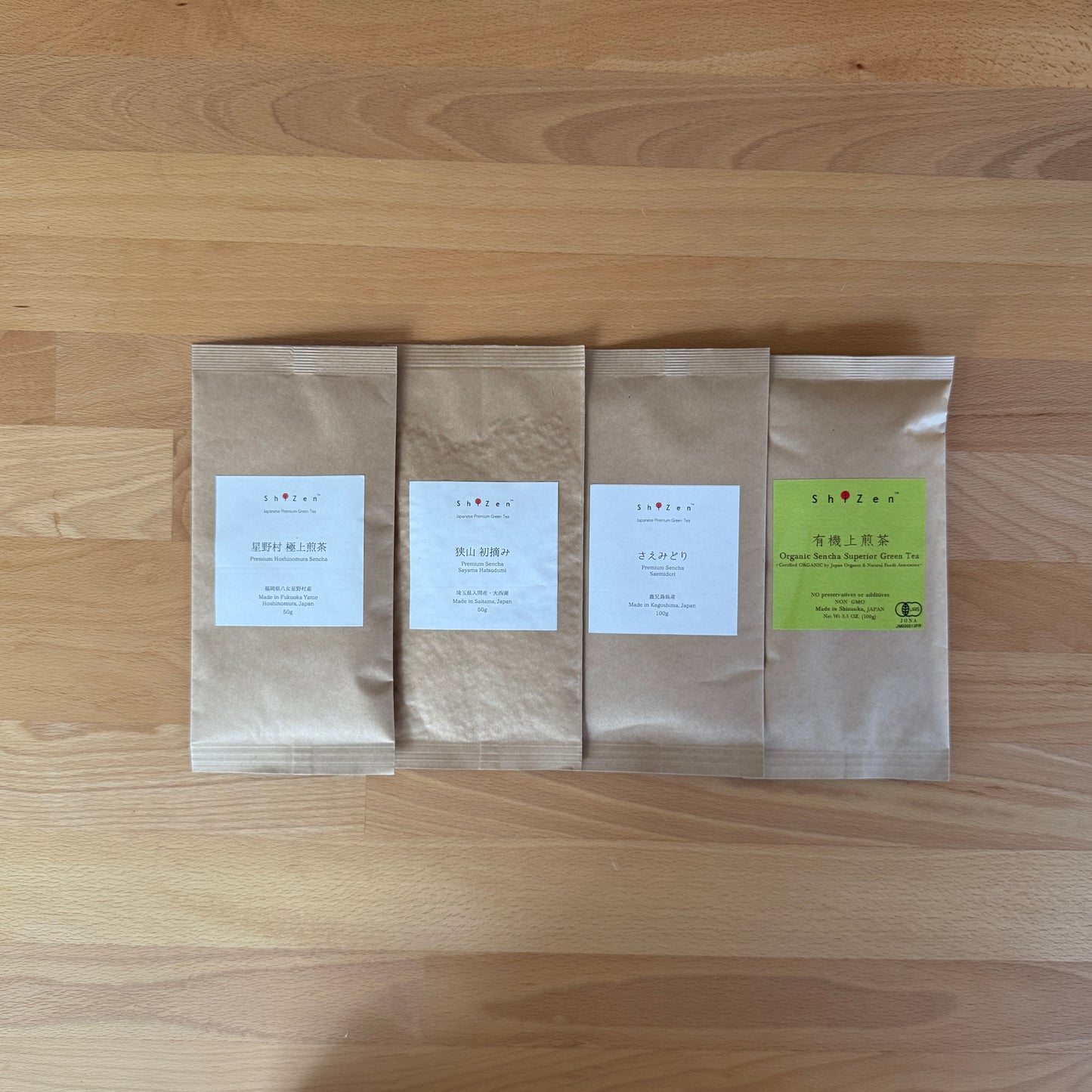 The Sencha Journey Set: A Tasting of Japan's Four Great Terroirs