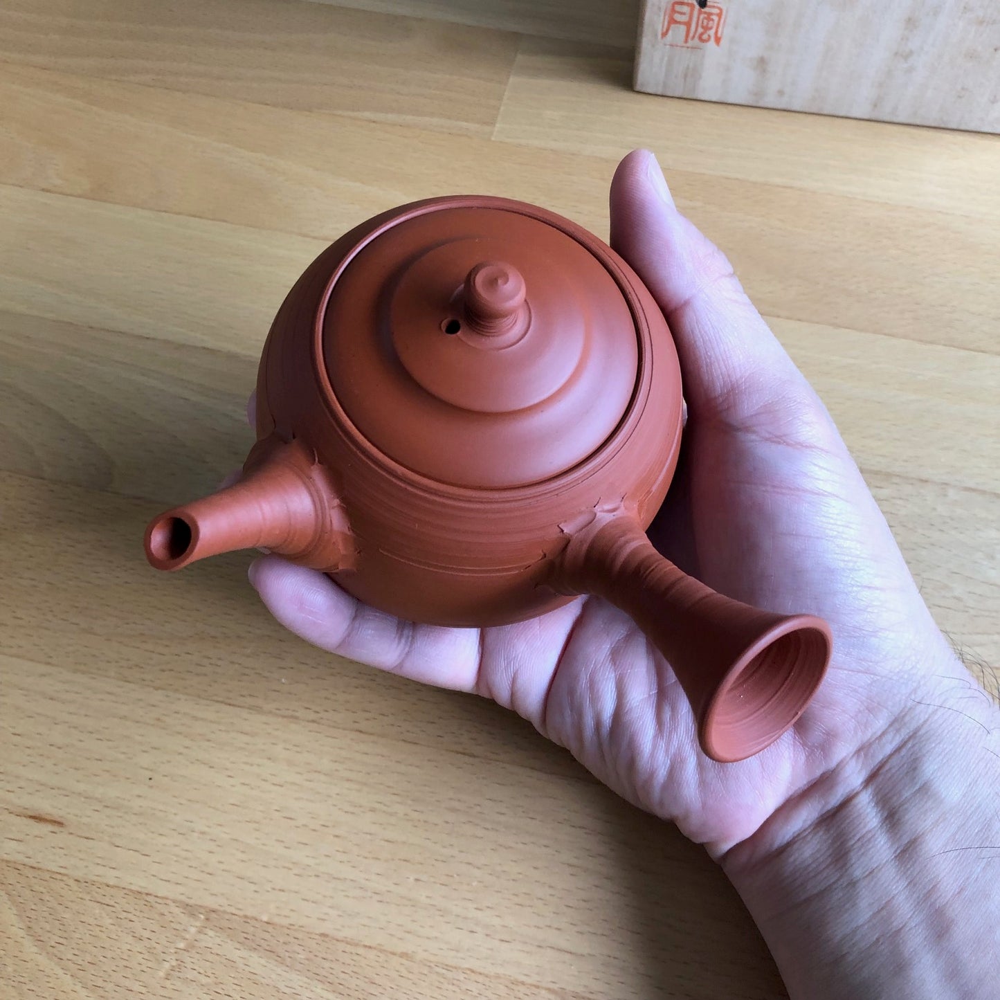 Premium Handmade Tea Pot Kyusu - Tokoname Yaki - Murakoshi Fugetsu - MF02