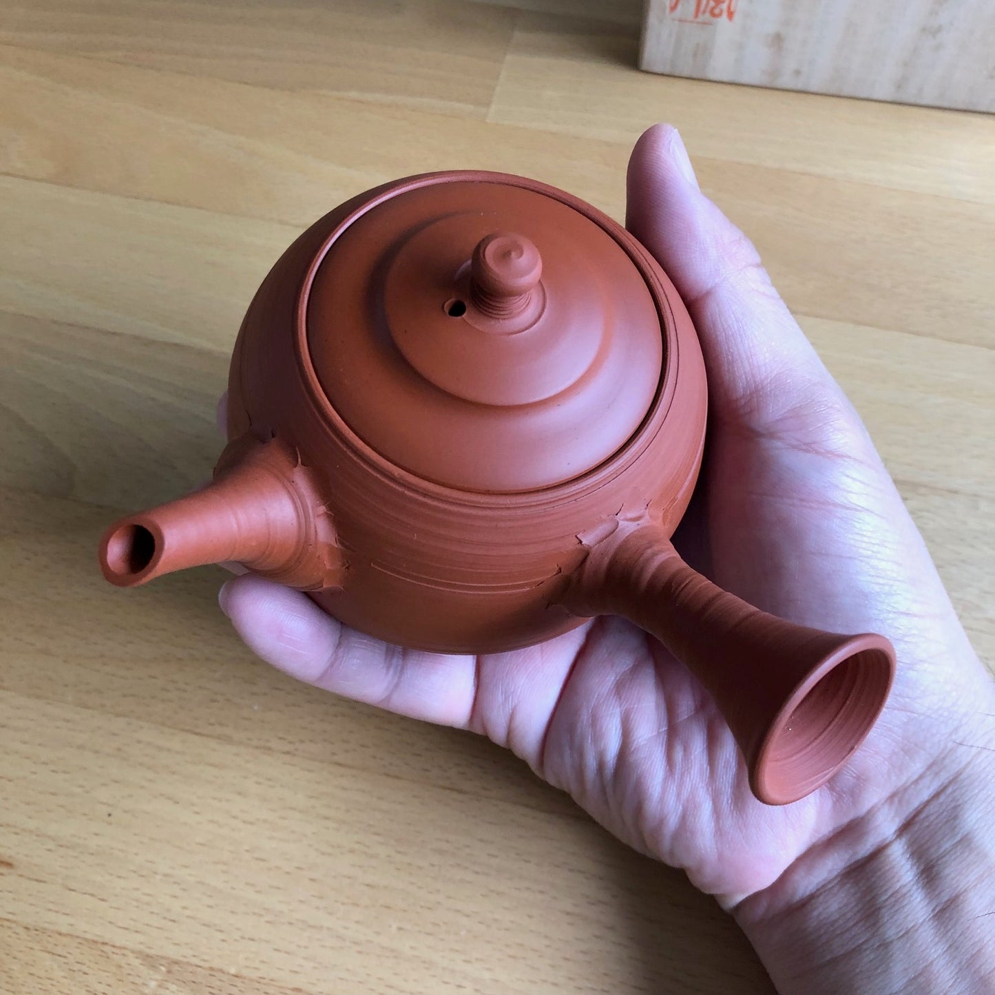 Premium Handmade Tea Pot Kyusu - Tokoname Yaki - Murakoshi Fugetsu - MF02