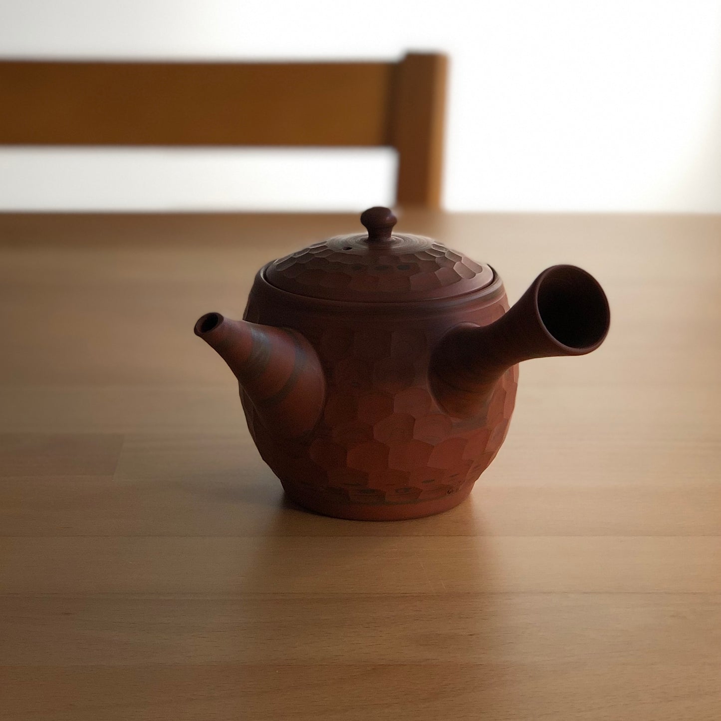 Handmade Tea Pot Kyusu - Tokoname Yaki  - Yusen - 0001