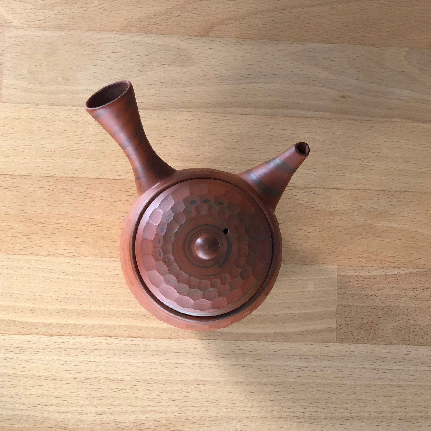 Handmade Tea Pot Kyusu - Tokoname Yaki  - Yusen - 0001