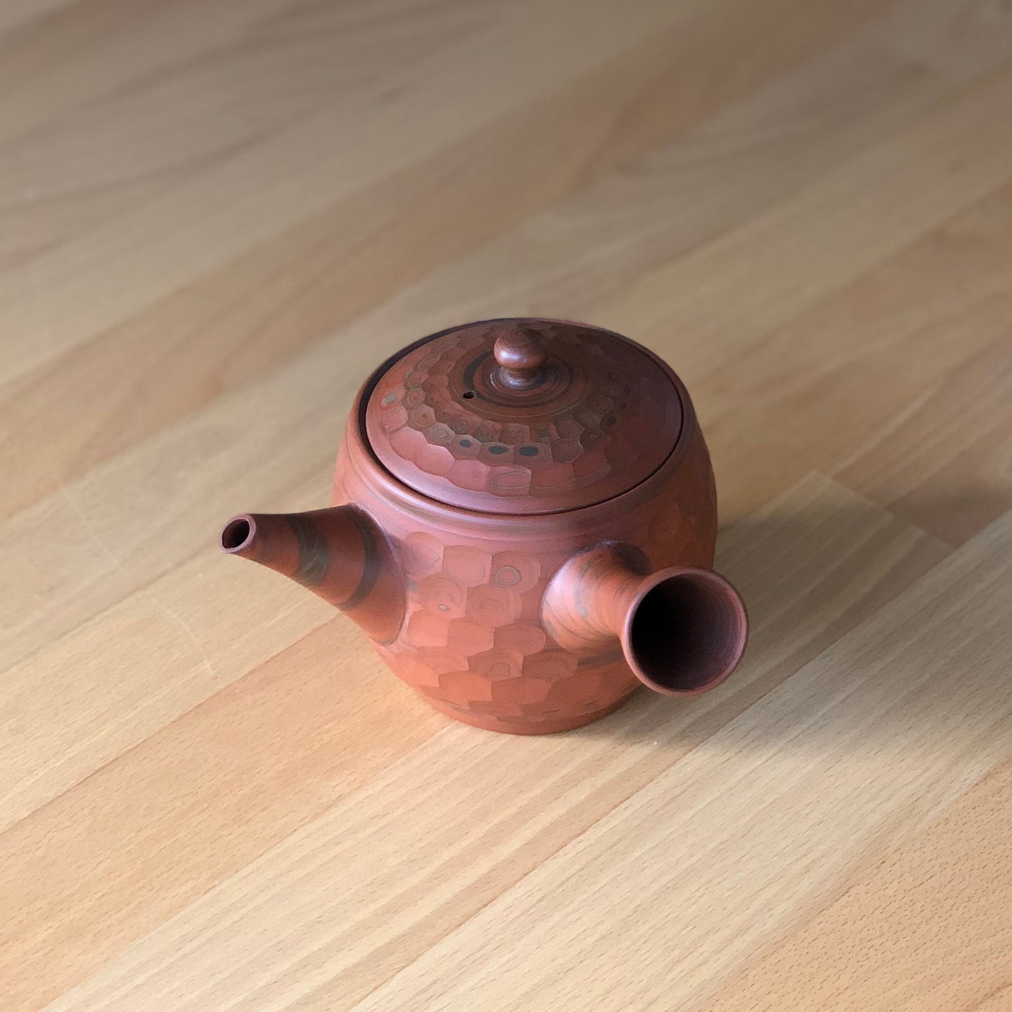 Handmade Tea Pot Kyusu - Tokoname Yaki  - Yusen - 0001