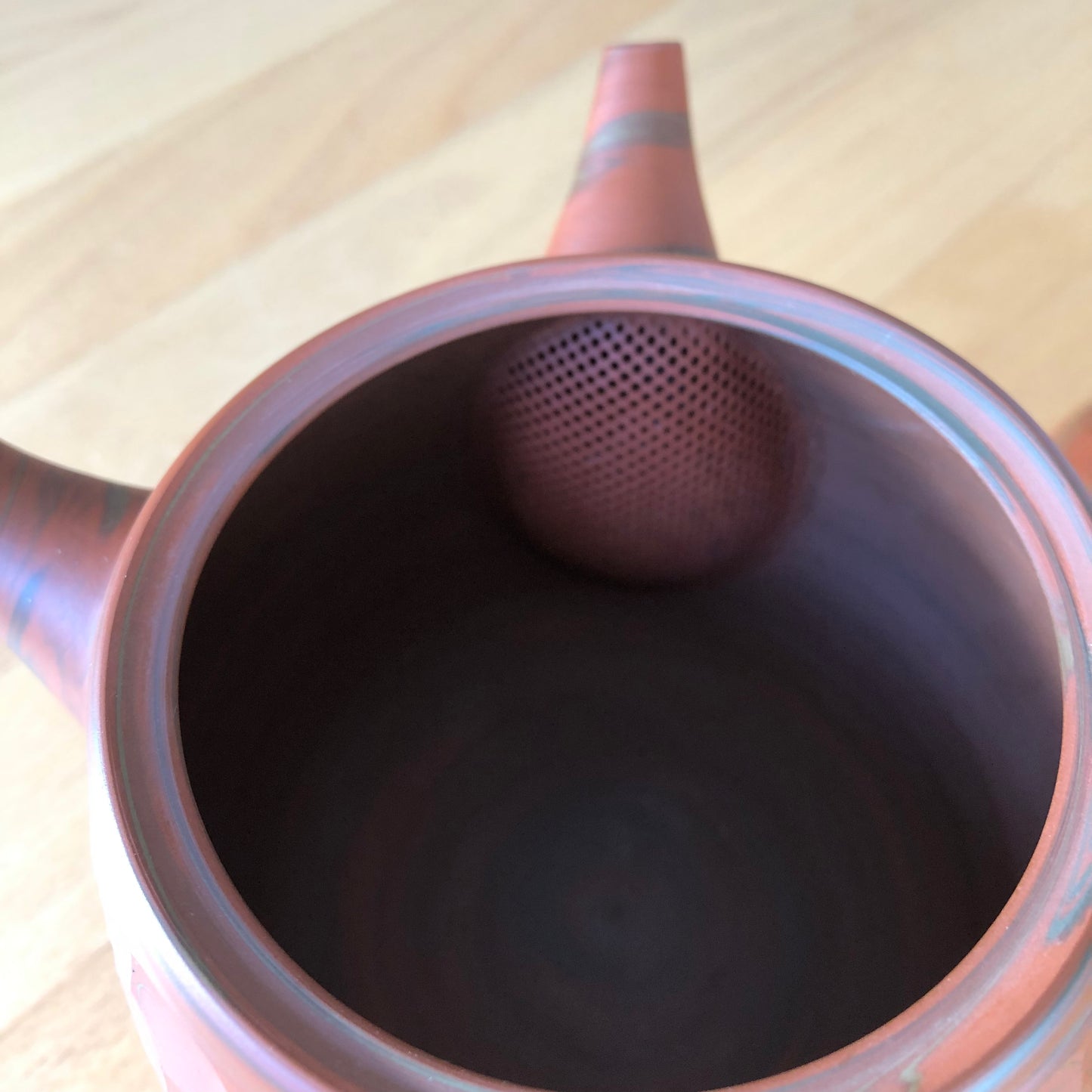 Handmade Tea Pot Kyusu - Tokoname Yaki  - Yusen - 0001