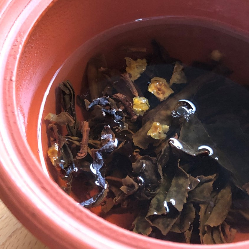 Yuzu WAKOCHA - Premium Organic black tea "Wakocha" with organic yuzu from Shizuoka Kawane - 50g