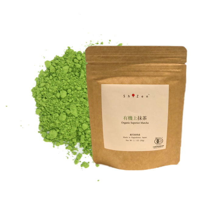 Organic Matcha Superior Green Tea Powder 1.1 oz (30g) - Ceremonial Grade