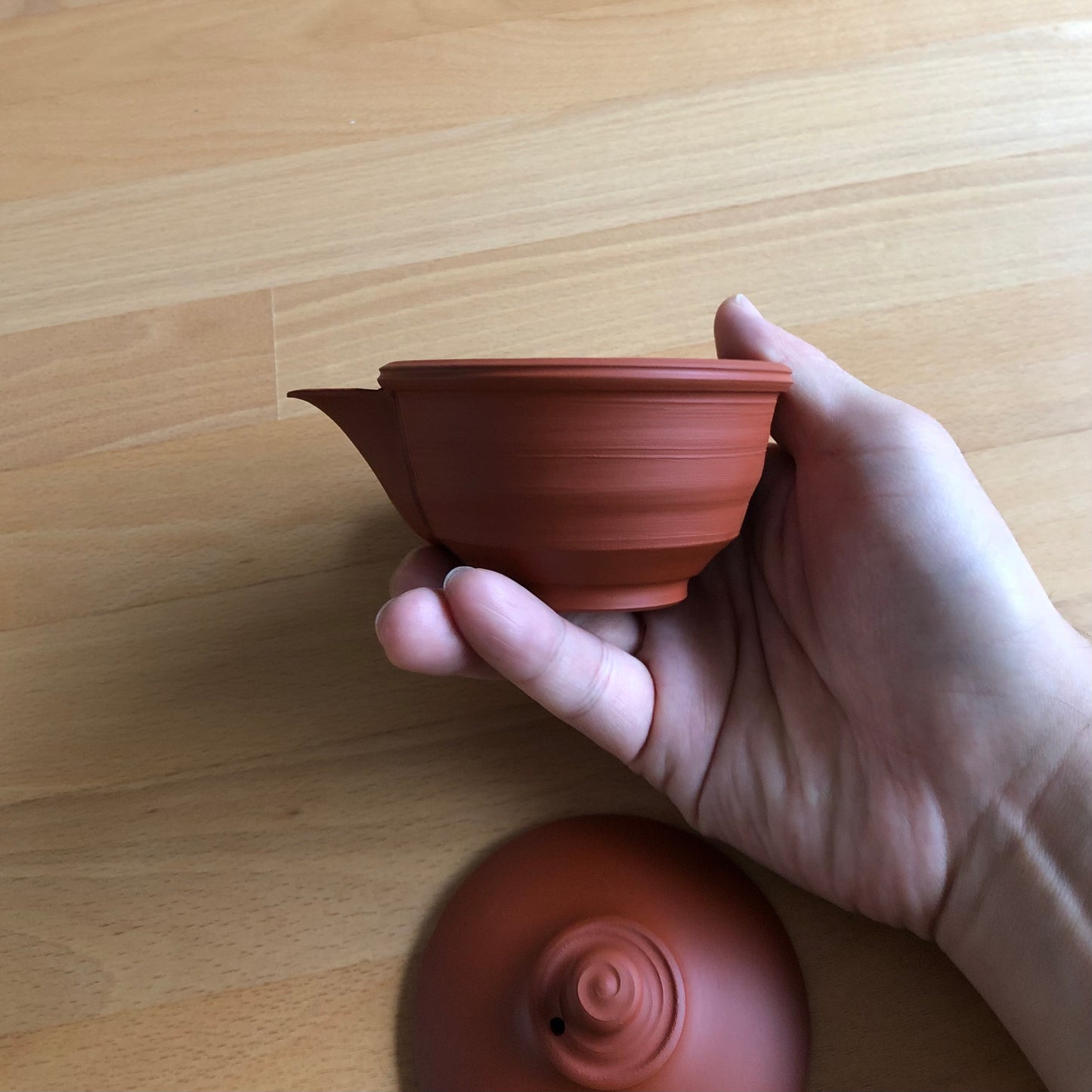 Handmade Tea Pot Kyusu - Tokoname Yaki  - Murakoshi Fugetsu - Houhin style - MF01