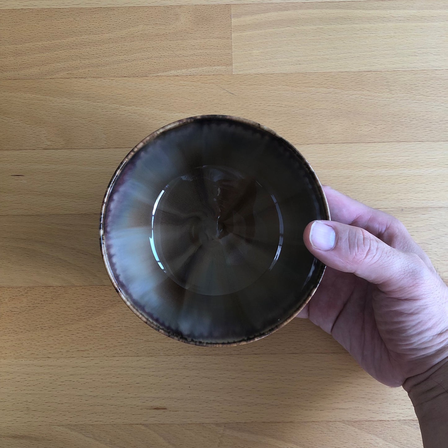 Matcha bowl - Kyoyaki / Kiyomizuyaki - Kyoto Japan
