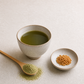 ShiZen Tea Organic Genmaicha Powder with Matcha prepared tea with roasted rice