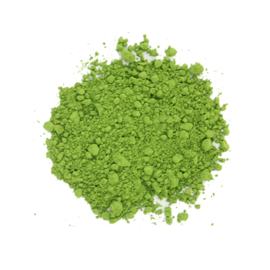 Organic matcha green tea powder