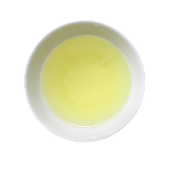Organic Sencha Green Tea Brewed